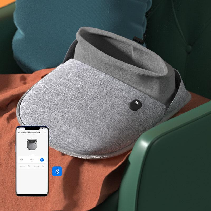 Custom Intelligent  Graphene Heating Far Infrared Foot Warmer Bluetooth Wholesale